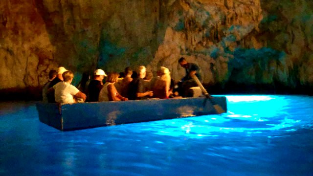 Much different than Blue Grotto of Capri, the Emerald Grotto in Amalfi is a wonderful experience all on its own. 